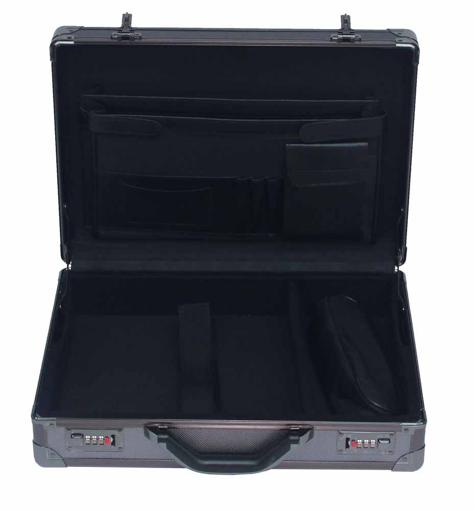 travel briefcase black